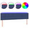 vidaXL LED H&ouml;f&eth;agafl 160x5x78/88 cm Bl&aacute;tt Efni