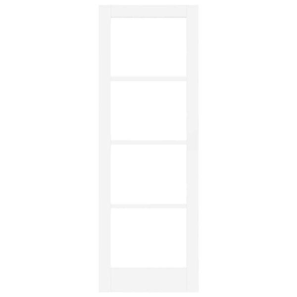 vidaXL Innanh&uacute;shur&eth; ORKDAL Hv&iacute;tur &aacute;&eth;ur en m&aacute;la&eth; 73,5 x 211 cm