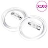 vidaXL Barmmerkjasett me&eth; N&aelig;lum 100 Sett Akr&yacute;l 25 mm
