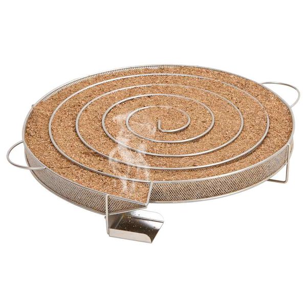 vidaXL B&uacute;na&eth;ur fyrir Kaldreykingu 33,5 cm Ry&eth;fr&iacute;tt st&aacute;l