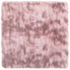 vidaXL R&yacute;jamotta me&eth; H&aacute;u Flosi NAVARRA Rykbleikur 200x200 cm Polyester