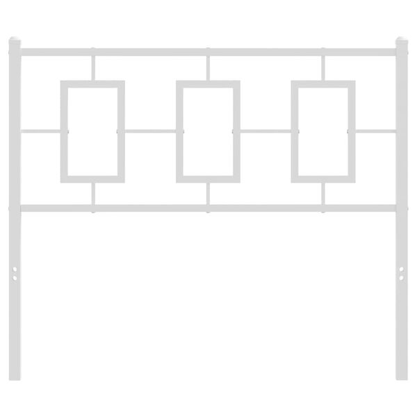 vidaXL Skiptanlegt R&uacute;mgafl &uacute;r M&aacute;lmi Hv&iacute;tur 100 cm