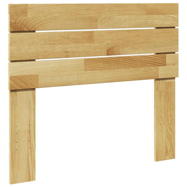 vidaXL H&ouml;fu&eth;gafl 80 cm Solid Wood Eik