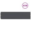 vidaXL t&uacute;nkantar 10 stk Antras&iacute;t 25x103 cm Kaldvalsa&eth; st&aacute;l