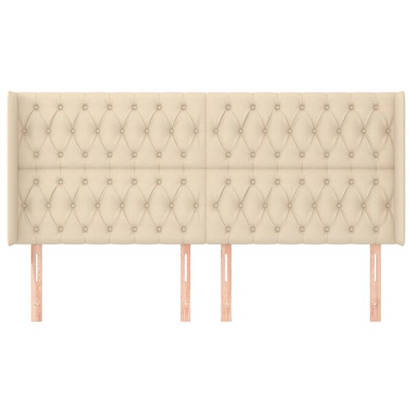 vidaXL H&ouml;f&eth;agafl me&eth; Eyrum 183x16x118/128 cm Rj&oacute;mahv&iacute;t Efni