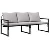 vidaXL Gar&eth;sm&iacute;&eth;ar me&eth; p&uacute;&eth;i Lj&oacute;sgr&aacute;r 180 x 72,5 x 71 cm P&oacute;l&yacute;ester