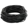 vidaXL Le&eth;ur sn&uacute;ra Svartur &Oslash;1,5 mm x 5 m Le&eth;ur