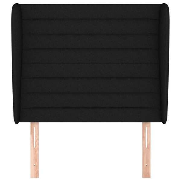 vidaXL H&ouml;f&eth;agafl me&eth; Eyrum 103x23x118/128 cm Sv&ouml;rt Efni