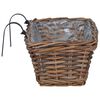 vidaXL Hangandi pl&ouml;ntu k&ouml;rfa 2 pcs Br&uacute;nn 48 x 22 x 15 cm Lacak rattan
