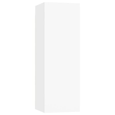 803344 vidaXL TV Cabinet White 30,5x30x90 cm Chipboard
