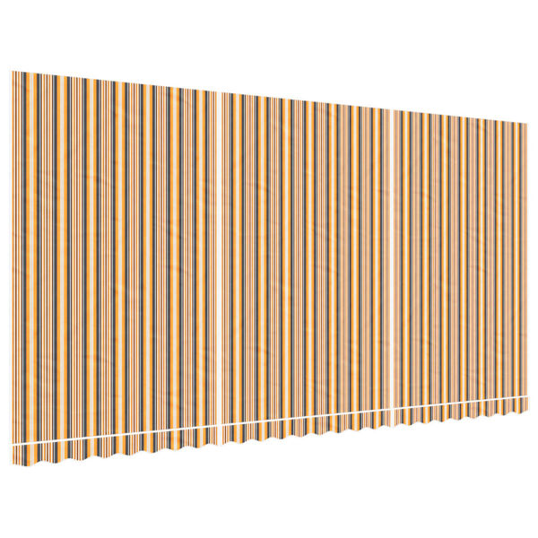 vidaXL Varaefni fyrir Skyggni Marglitar Rendur 6x3 m