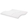 vidaXL Svampd&yacute;na Hv&iacute;t 200x200 cm 7-Sv&aelig;&eth;a St&iacute;fleiki 20 ILD
