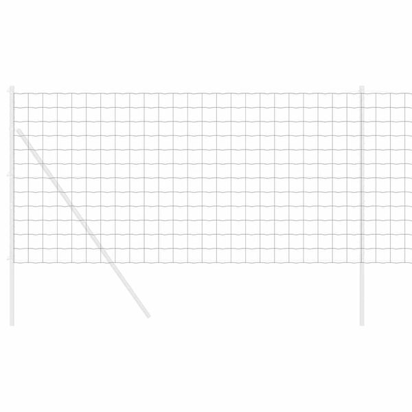 vidaXL Hexagon gir&eth;ing Silfur 1,4 x 100 m Sinkh&uacute;&eth;a&eth; st&aacute;l