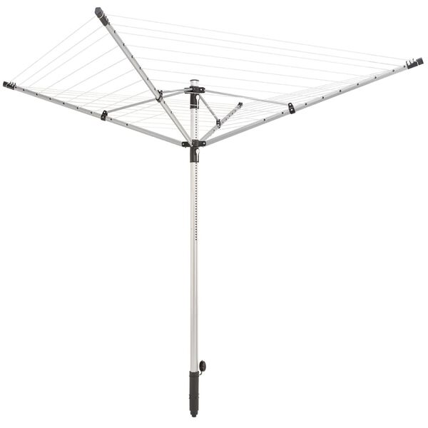 Leifheit Snúanleg Þvottagrind "LinoPush Schwarz" 85360