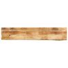 vidaXL Bor&eth;plata 180x20x2,5cm N&aacute;tt&uacute;rulegar Br&uacute;nir Gegnheill Mang&oacute;vi&eth;ur