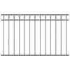 vidaXL Gir&eth;ingarelement ASSEN Gr&aacute;r 170 x 80 cm St&aacute;l