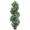 vidaXL Gerviplanta L&aacute;rvi&eth;ur me&eth; Potti Gr&aelig;n 120 cm