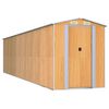 vidaXL Gar&eth;sk&uacute;r Lj&oacute;sbr&uacute;nt 192x772x223 cm Sinkh&uacute;&eth;a&eth; St&aacute;l