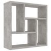vidaXL Vegghilla Steypugr&aacute; 45,1x16x45,1 cm Samsettur Vi&eth;ur