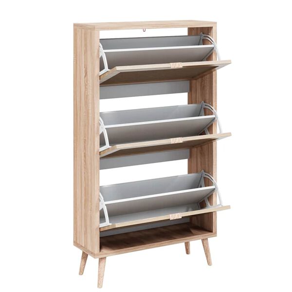 Finori Sk&oacute;sk&aacute;pur Bali 49A Sonoma Eik og Reyrprentun