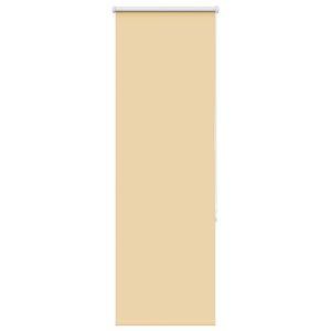 vidaXL R&uacute;llugard&iacute;nur Myrkvun Beige 50x130 cm Efni Breidd 45,7 cm