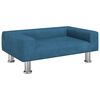 vidaXL Hundar&uacute;m Bl&aacute;tt 70x45x26,5 cm Flauel