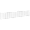 vidaXL Gabion Grj&oacute;tveggur me&eth; Lokum Sinkh&uacute;&eth;a&eth; st&aacute;l 900x30 x150 cm