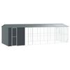vidaXL Fuglafeiti Antras&iacute;t 860 x 310 x 247 cm Galvaniserad st&aacute;l