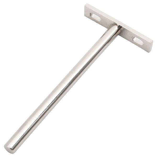 vidaXL flj&oacute;tandi hillufestingar 12 stk &oacute;s&yacute;nilegt &Oslash;10x150 mm