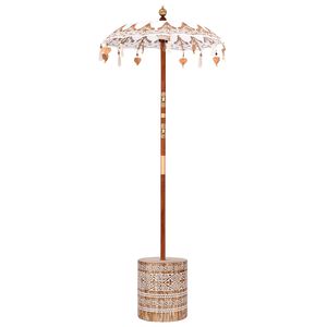 vidaXL Bal&iacute;nsk s&oacute;lgleraugu me&eth; grunn Rj&oacute;malitur 95 x 95 x 260 cm