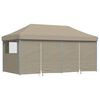 vidaXL Veislutjald Pop-up M&oacute;gr&aacute;r 580 x 292 x 315 cm Oxford efni
