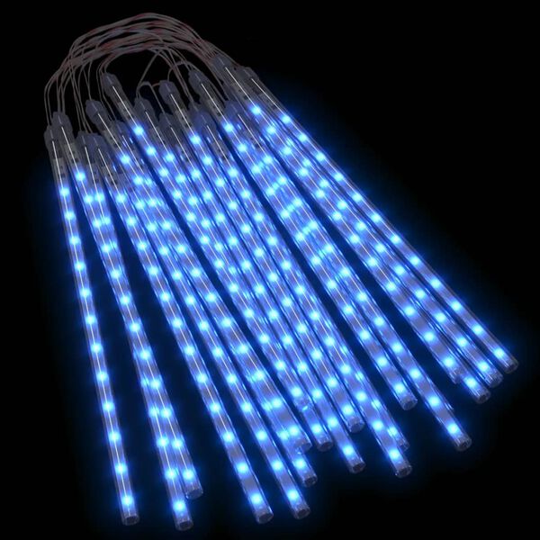 328553 vidaXL Loftsteinalj&oacute;s 20 stk 30 cm Bl&aacute; 480 LED Inni &Uacute;ti