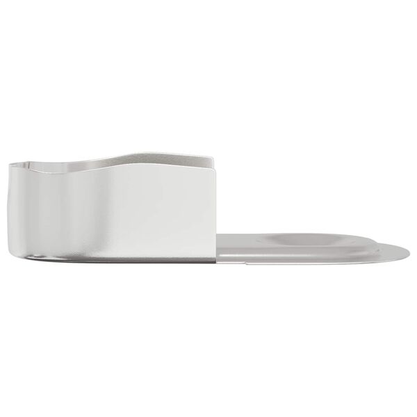 vidaXL Sk&aacute;pstangast&iacute;fu 12 pcs Hv&iacute;tt sink 40 x 18 x 10 mm J&aacute;rn