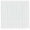 vidaXL Garnogard&iacute;na me&eth; gluggatj&ouml;ldum Hv&iacute;tt 220 x 400 cm P&oacute;l&yacute;ester