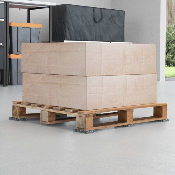 vidaXL G&uacute;mm&iacute;valtur Svartur G&uacute;mm&iacute;