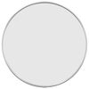 vidaXL Veggspegill Silfurlita&eth;ur &Oslash; 40 cm Kringl&oacute;ttur