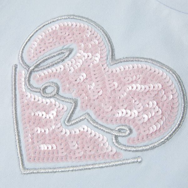 Krakkastuttermabolur Ljósblár 104