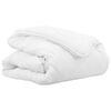 vidaXL 2-in-1 Duvet Hv&iacute;tt 220 x 200 x 10 cm P&oacute;l&yacute;ester