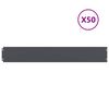 vidaXL t&uacute;nkantar 50 stk Antras&iacute;t 15x103 cm Kaldvalsa&eth; st&aacute;l