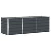vidaXL Pl&ouml;ntuker Antras&iacute;t 240 x 80 x 75 cm St&aacute;l