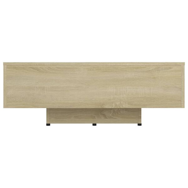 vidaXL S&oacute;fabor&eth; Sonoma Eik 85x55x31 Samsettur Vi&eth;ur