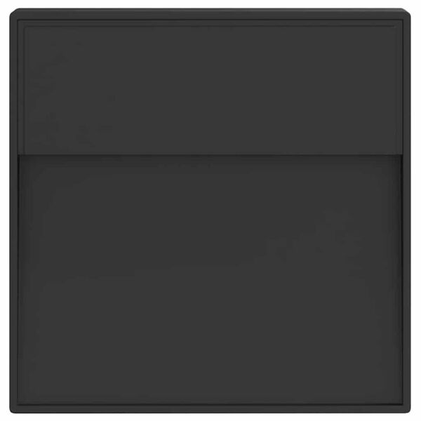 vidaXL &Uacute;tivegglj&oacute;s LED Svart M&oacute;tasteypt &Aacute;l