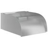 vidaXL Foss me&eth; LED-lj&oacute;sum 30x34x14 cm Ry&eth;fr&iacute;tt St&aacute;l 304