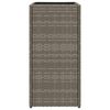 vidaXL Gr&oacute;&eth;urker Gr&aacute;tt 2 stk 30x30x60 cm P&oacute;l&yacute;rattan