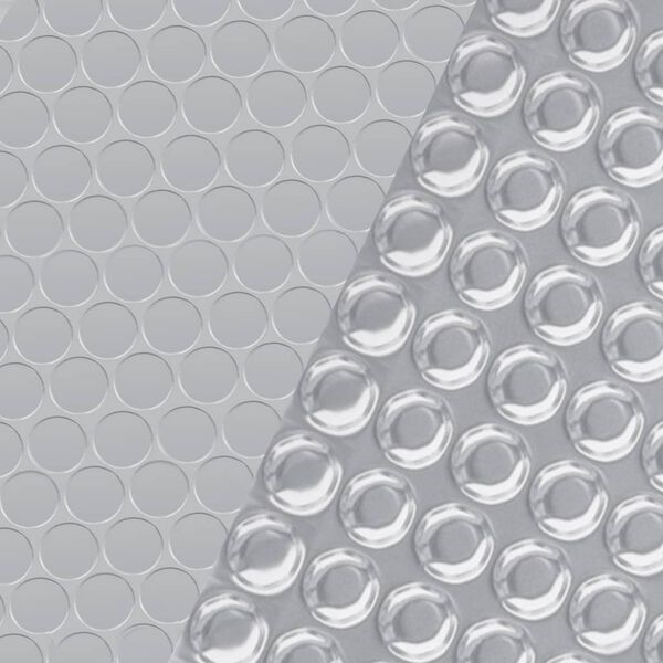 vidaXL Yfirbrei&eth;sla fyrir Sundlaug Silfurlitu&eth; 300 cm PE