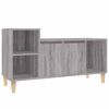 vidaXL Sj&oacute;nvarpssk&aacute;pur Gr&aacute;tt Sonoma 100x35x55 cm Samsettur Vi&eth;ur