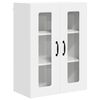 vidaXL Eldh&uacute;s sk&aacute;pur Kalmar Hv&iacute;tt 60 x 31 x 80 cm Samsettur vi&eth;ur