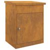 vidaXL P&oacute;stkassi me&eth; geymslu Rusty 47,5 x 38 x 59 cm Ve&eth;ra&eth; st&aacute;l