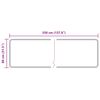 vidaXL Tepparenniband MARSA Gr&aacute;r 350 x 80 cm Polyester og PVC