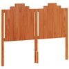 vidaXL H&ouml;f&eth;agafl Vaxbr&uacute;nn 135 cm Gegnheil Fura